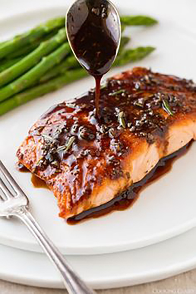 Honey Glazed Salmon