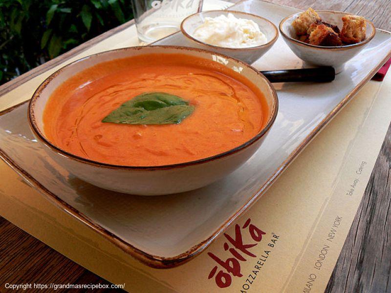 Cream of Tomato Soup