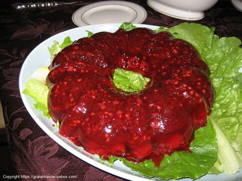 Molded Cranberry Salad