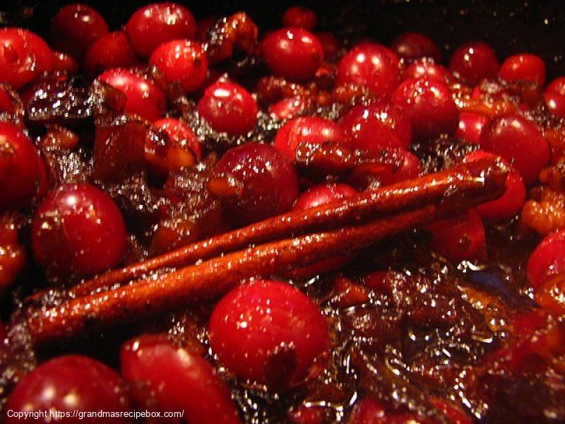 Two Cranberry Chutney