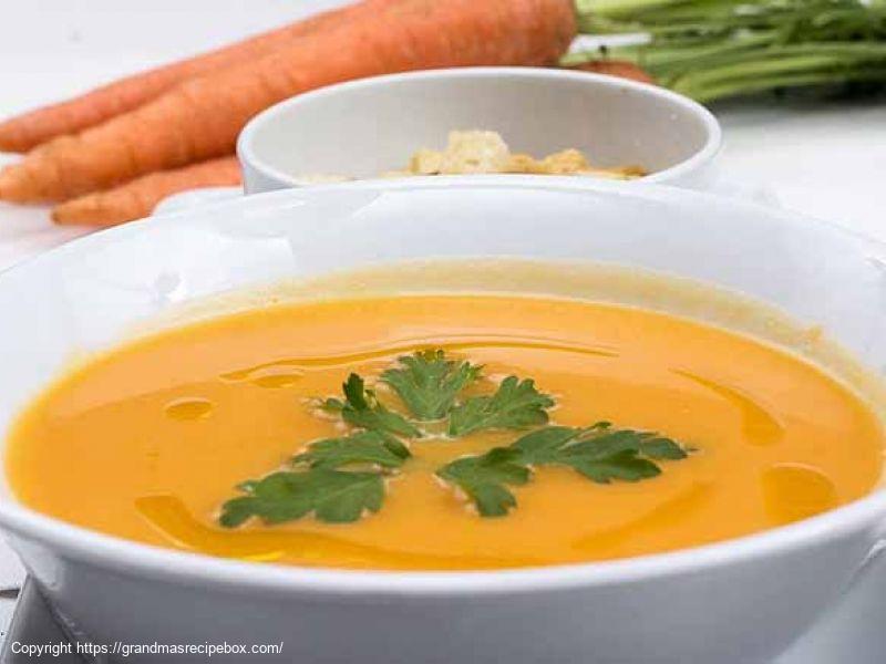 Cream of Carrot Soup