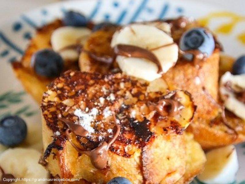 Baked Blueberry French Toast