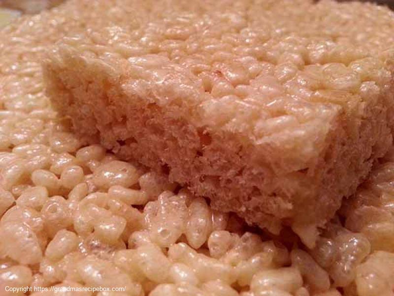 Rice Crispy Squares