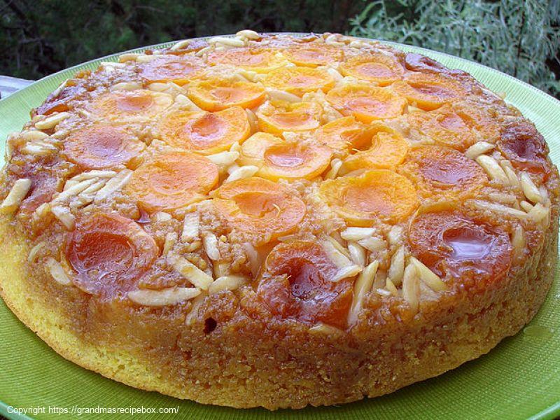 Apricot Upside Down Cake