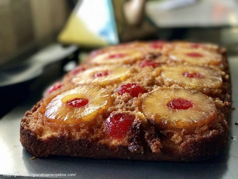 Pineapple Upside-Down Cake