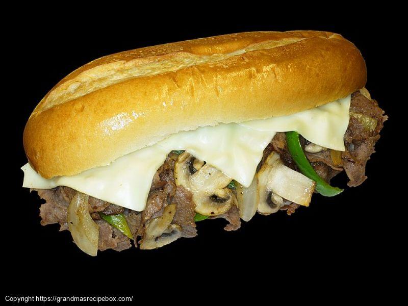 Philly Cheese Steak Sandwich