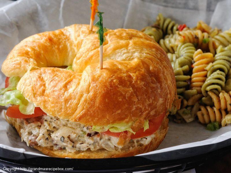 Chicken Salad Croissant Sandwich