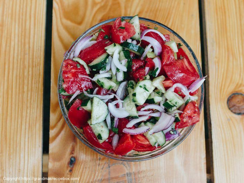 Tomato Cucumber Salad