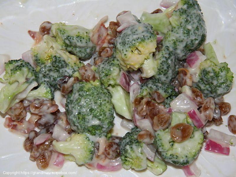 Broccoli Raisin Salad