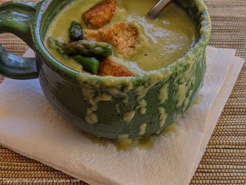 Asparagus Pea Soup