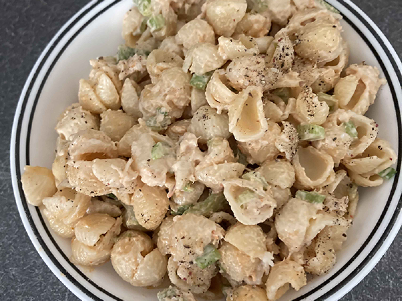 Shrimp Remoulade Pasta Salad