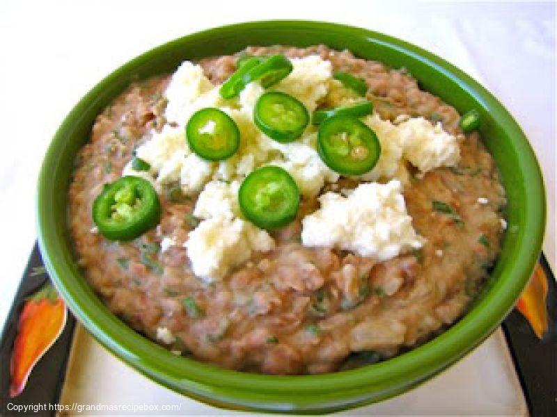 Chipotle Refried Beans