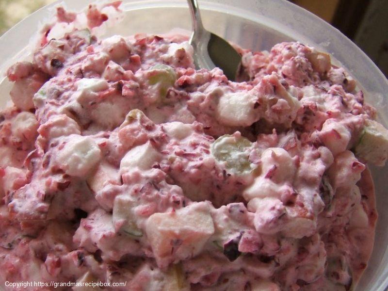 Cranberry Fluff Salad