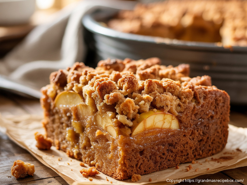 Apple Crumble Cake