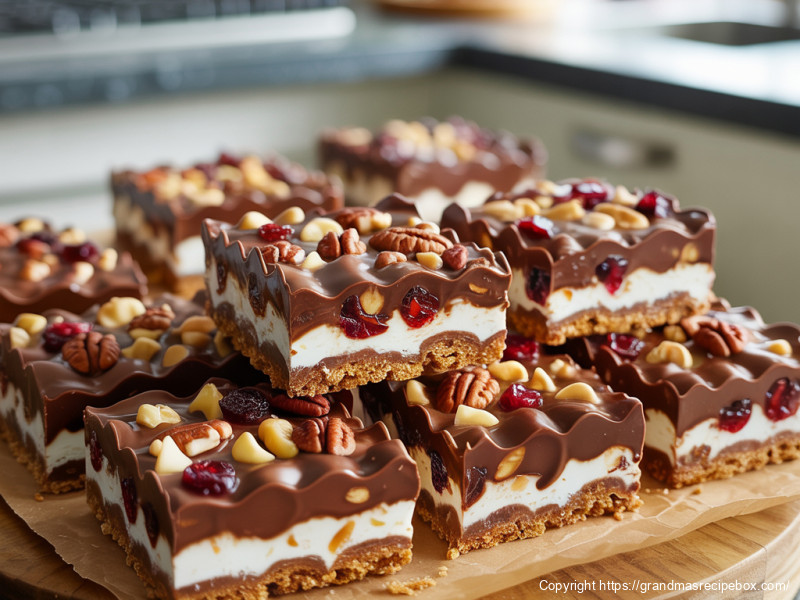 Holiday Magic Bars