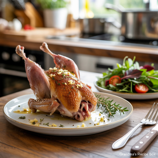 Squab with Herb Sauce (Gilmore Girls-Inspired) Squab with Herb Sauce (Gilmore Girls-Inspired)