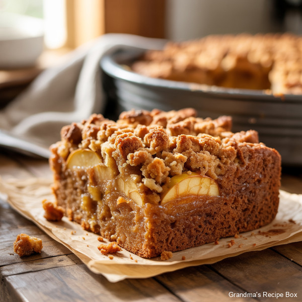 Apple Crumble Cake