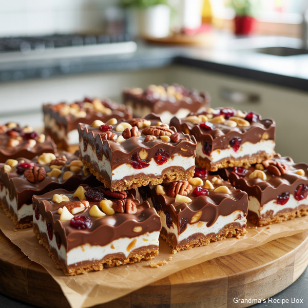 Holiday Magic Bars