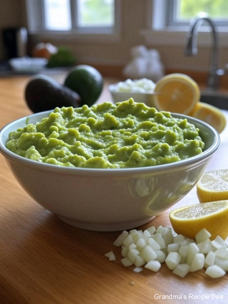 Chipotle Copycat Guacamole 1